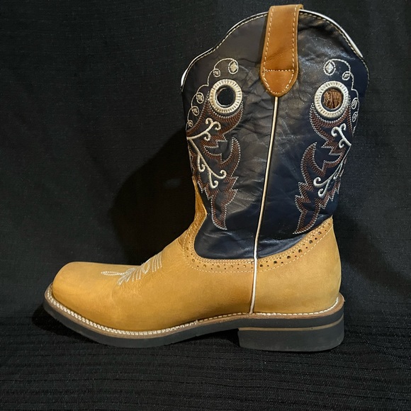 Men’s Potro Rebelde squared toed Western Boot size 10.5 - Picture 5 of 12